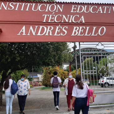 LA INSTITUCIÓN EDUCATIVA ANDRÉS BELLO RETORNA A LA PRESENCIALIDAD